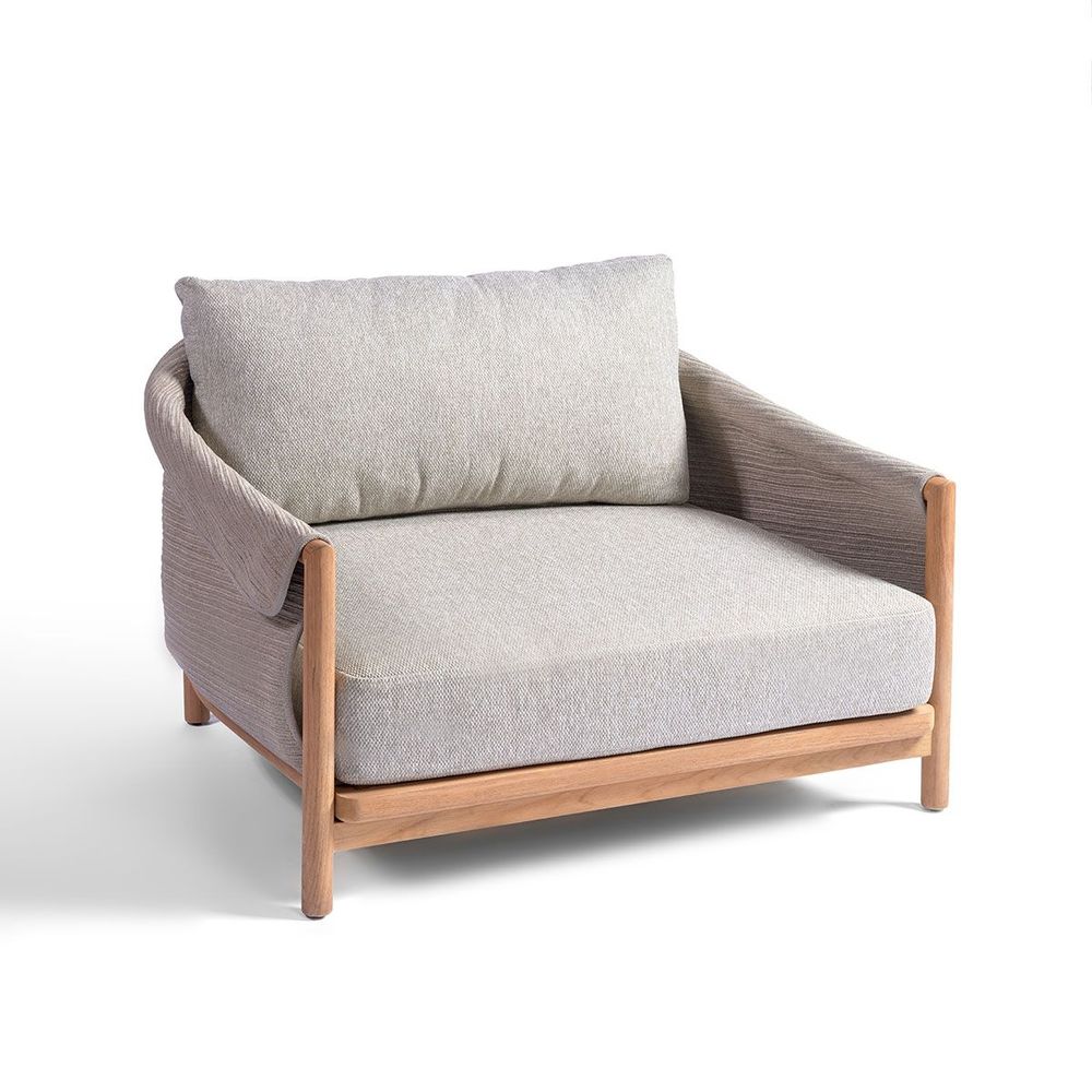 Lawn armchairs - ARMCHAIR POSITANO - CRISAL DECORACIÓN