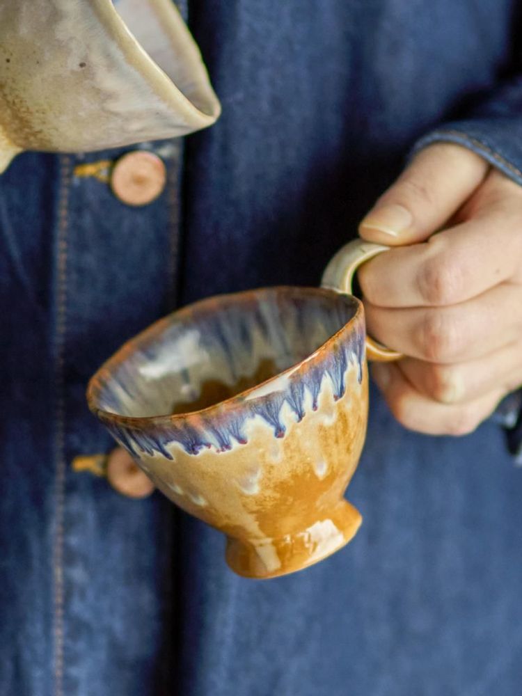 Tasses et mugs - Imogen Tasse, Blue, Grès - BLOOMINGVILLE MULTIBRAND HOUSE