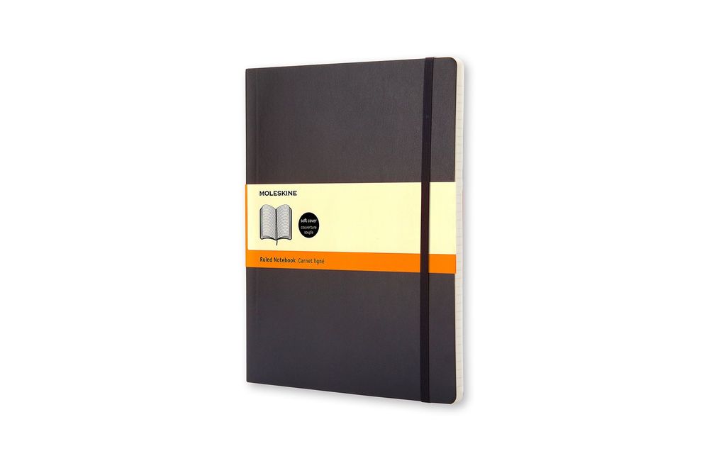 Papeterie bureau - CARNET CLASSIQUE, LIGNÉ, COUVERTURE SOUPLE - MOLESKINE