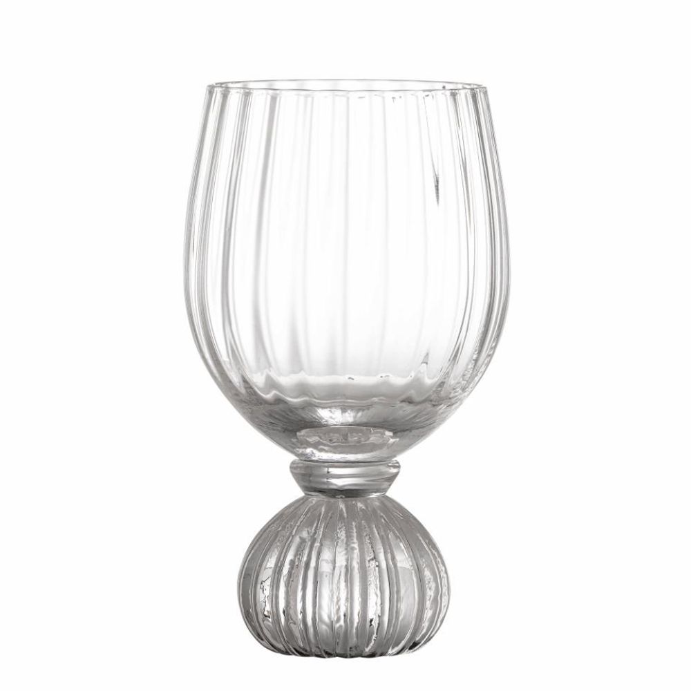 Glass - Taurin Wine Glass, Clear, Glass - BLOOMINGVILLE