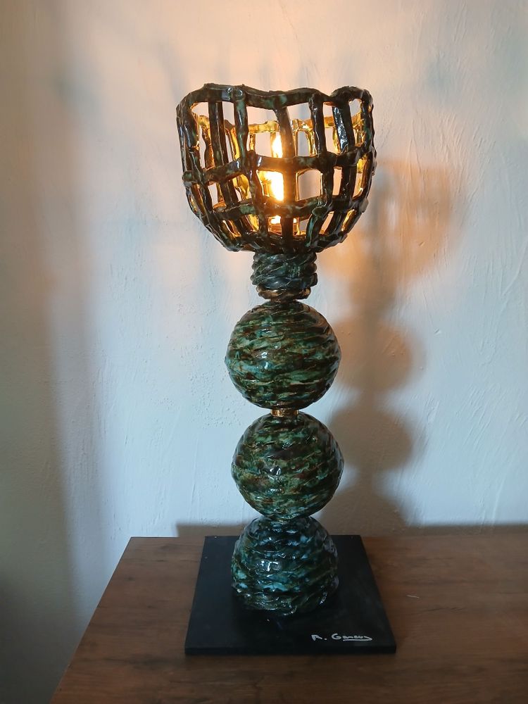 Decorative objects - Saturn lamp - ATELIER GARCIA