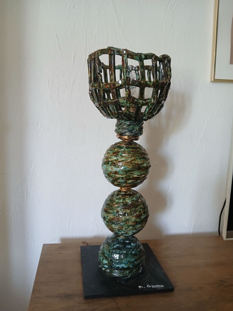 Decorative objects - Saturn lamp - ATELIER GARCIA