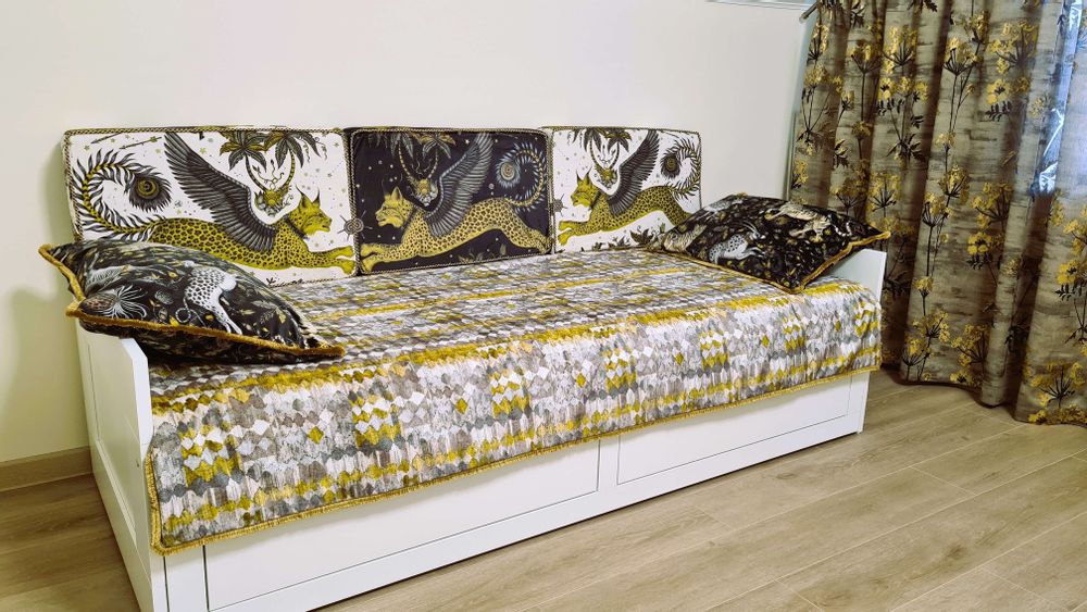 Curtains and window coverings - A room for a teenager - VLADA DIZIK KOSHKIN DOM