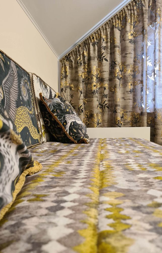 Curtains and window coverings - A room for a teenager - VLADA DIZIK KOSHKIN DOM