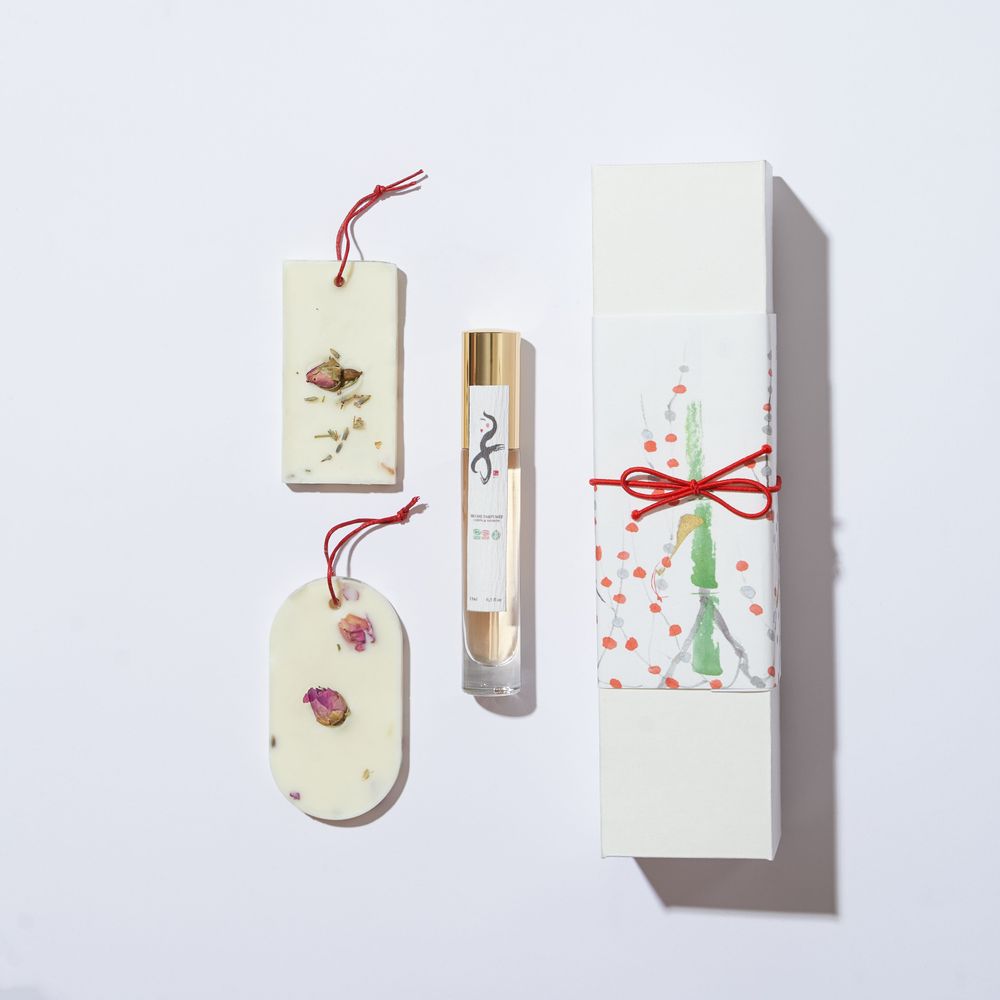 Cadeaux - Coffret parfum d'intérieur KO-1 brume d'oreiller 2 X tablette parfumée - LE CHARBON ACTIF FRANÇAIS