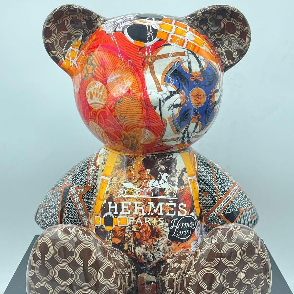 Decorative objects - Hermès resin teddy bears - NAOR