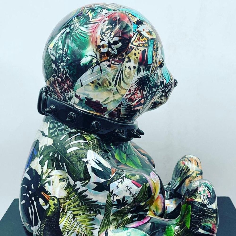 Objets de décoration - Ours en résine Jungle - NAOR