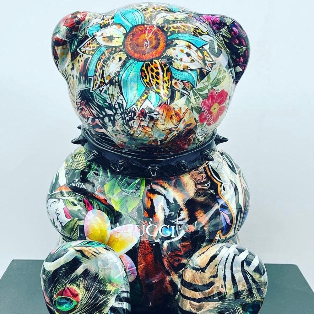 Objets de décoration - Ours en résine Jungle - NAOR
