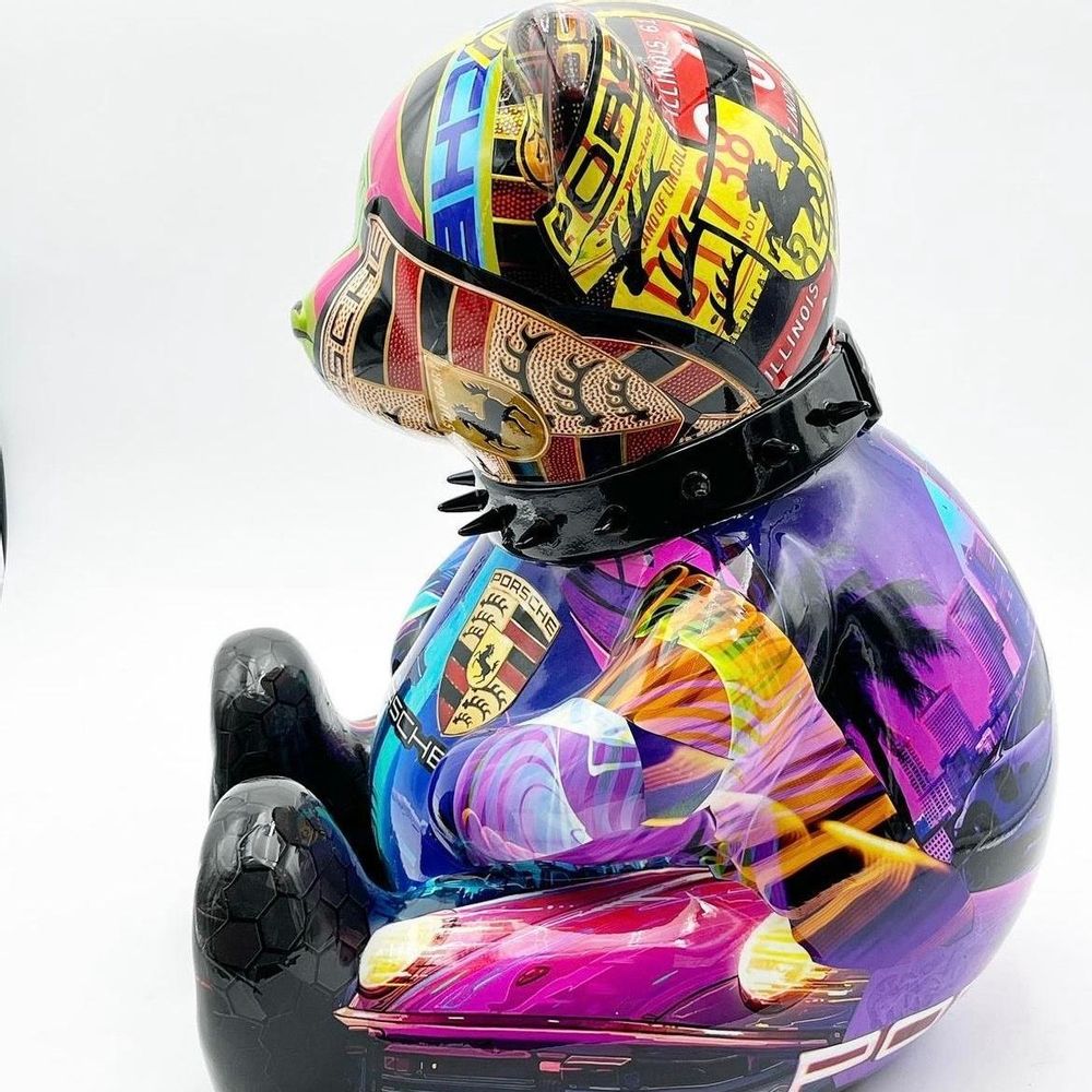 Decorative objects - Porsche resin bear - NAOR