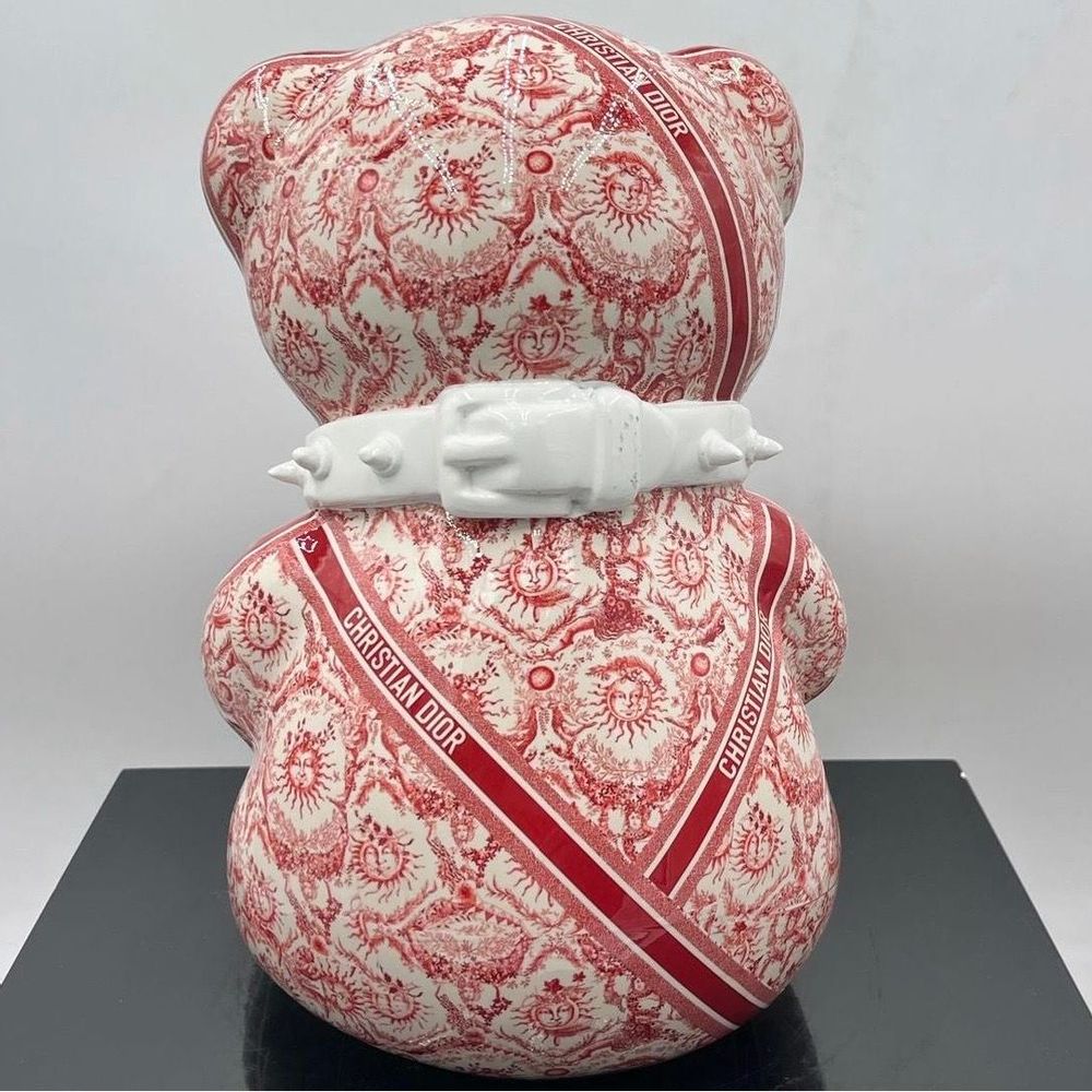 Objets de décoration - Ours en résine toile de jouy - NAOR