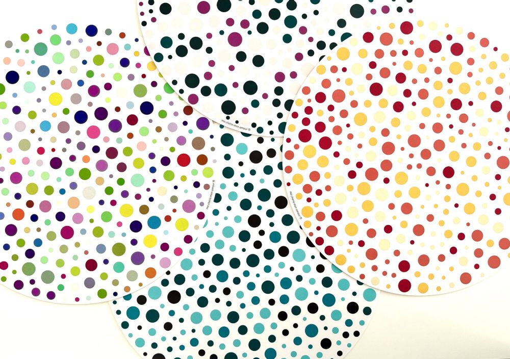 Design objects - Placemat Polka Dots 4 - MA CHÉRIE MON AMOUR