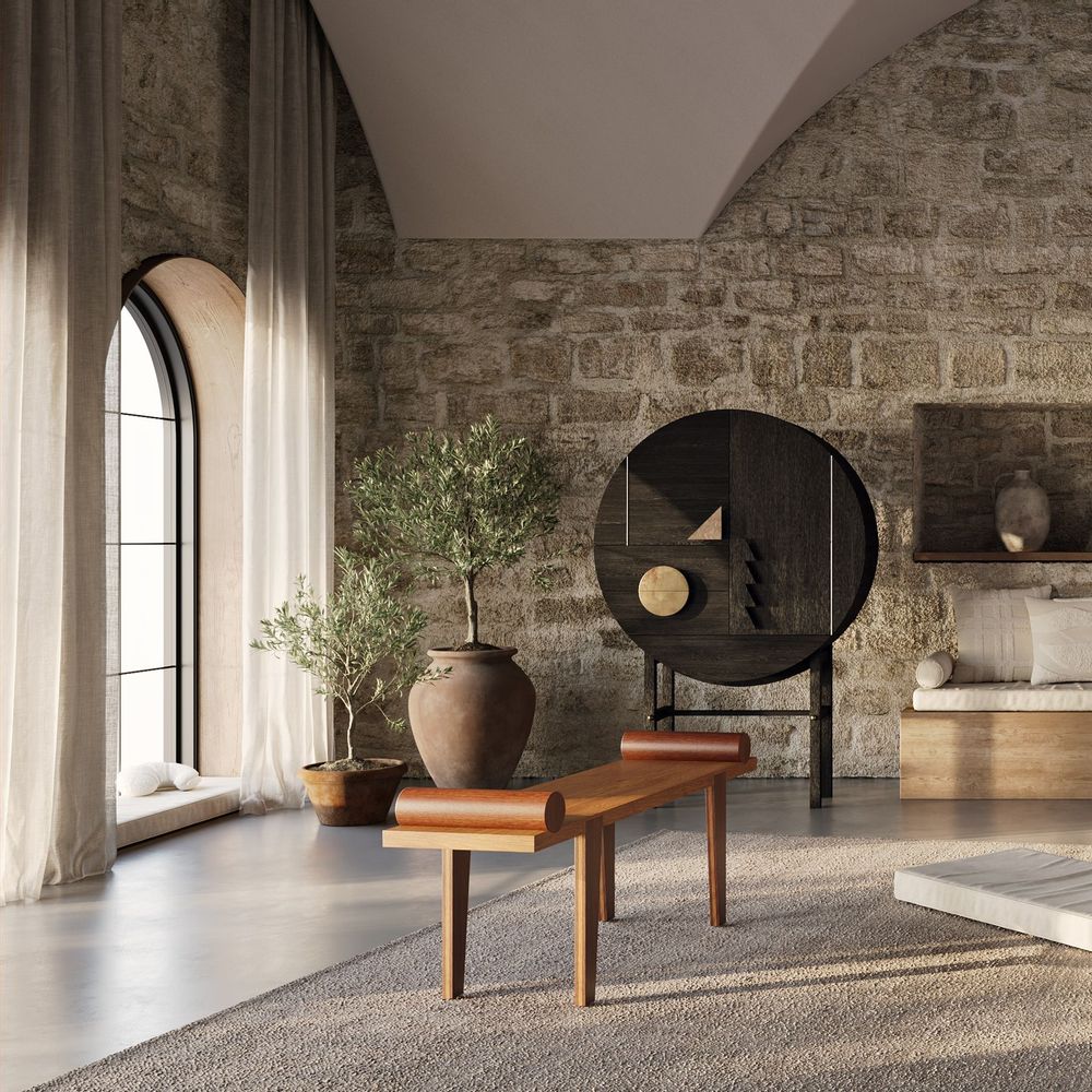Mobilier et rangements pour bureau - Black Cabinet Oddity - SQUARE DROP