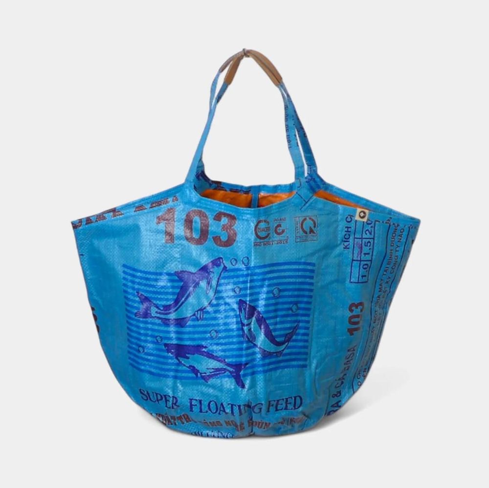 Sacs et cabas - Sac SOULMATE | Sac de shopping ou de natation recyclé - REFISHED FAIR FASHION