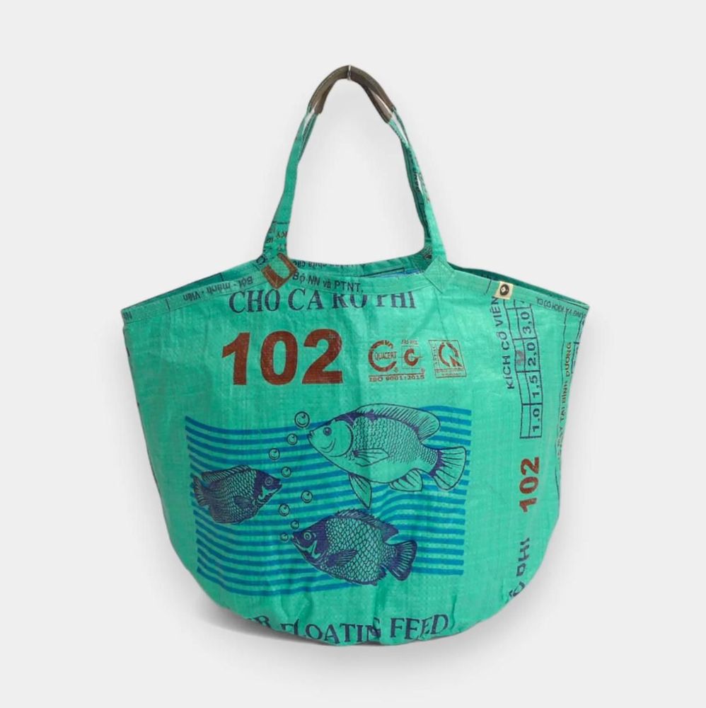 Sacs et cabas - Sac SOULMATE | Sac de shopping ou de natation recyclé - REFISHED FAIR FASHION