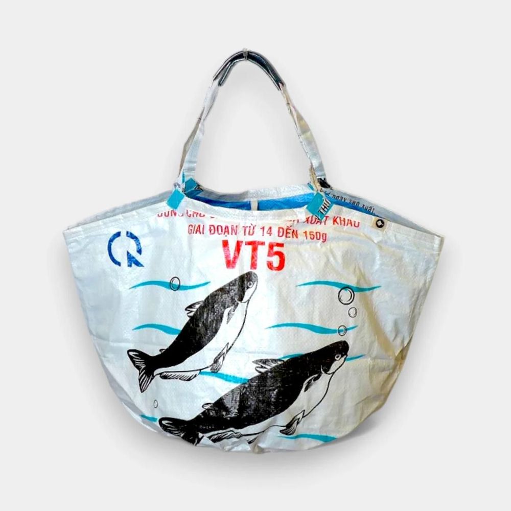 Sacs et cabas - Sac SOULMATE | Sac de shopping ou de natation recyclé - REFISHED FAIR FASHION