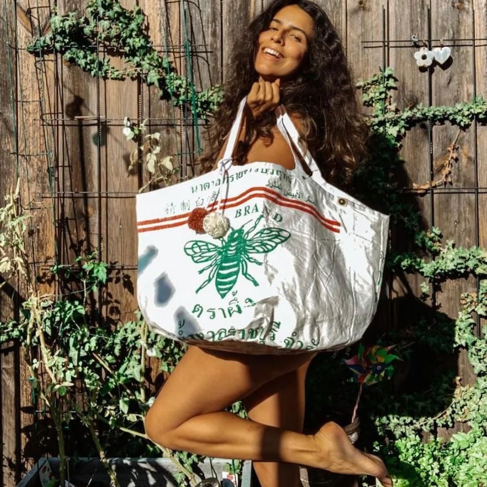 Sacs et cabas - Sac SOULMATE | Sac de shopping ou de natation recyclé - REFISHED FAIR FASHION