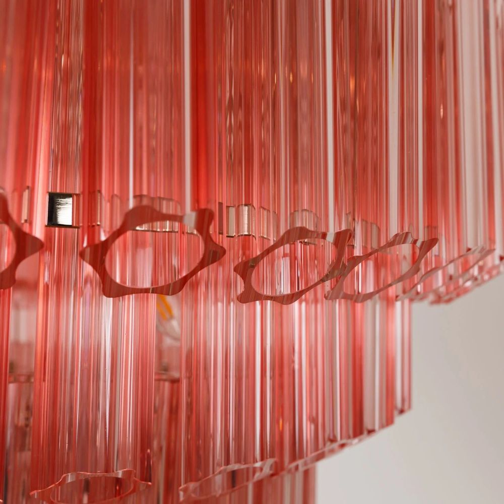 Ceiling lights - Pink Grande Palermo Chandelier - PURE WHITE LINES EUROPE