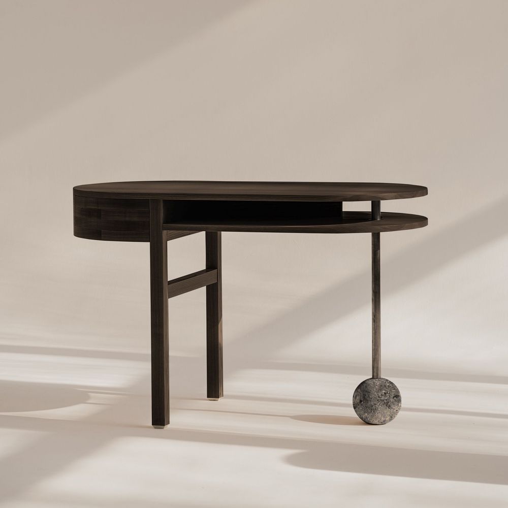 Office furniture and storage - Dark Oddity Console Table - SQUARE DROP