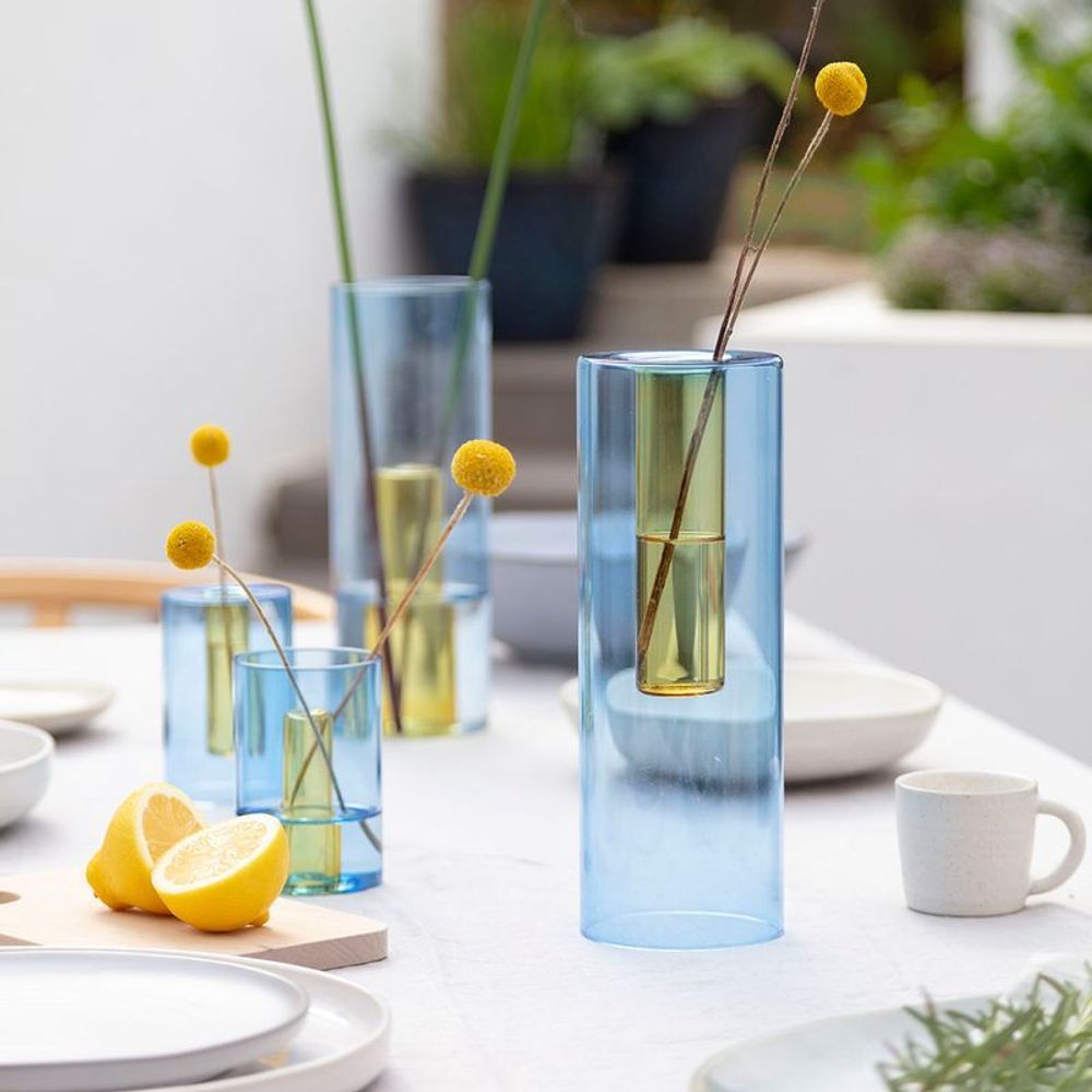 Vases - Grand vase en verre réversible - BLOCK DESIGN