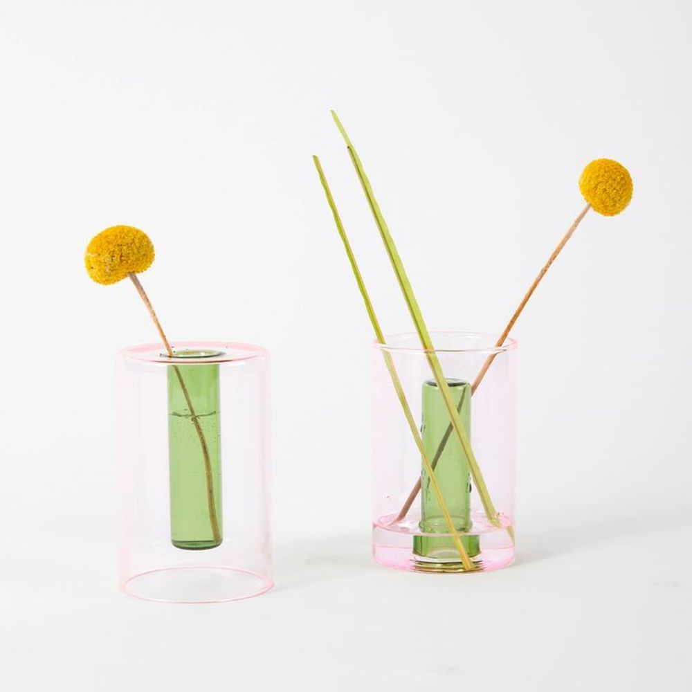 Vases - Petit vase en verre réversible - BLOCK DESIGN