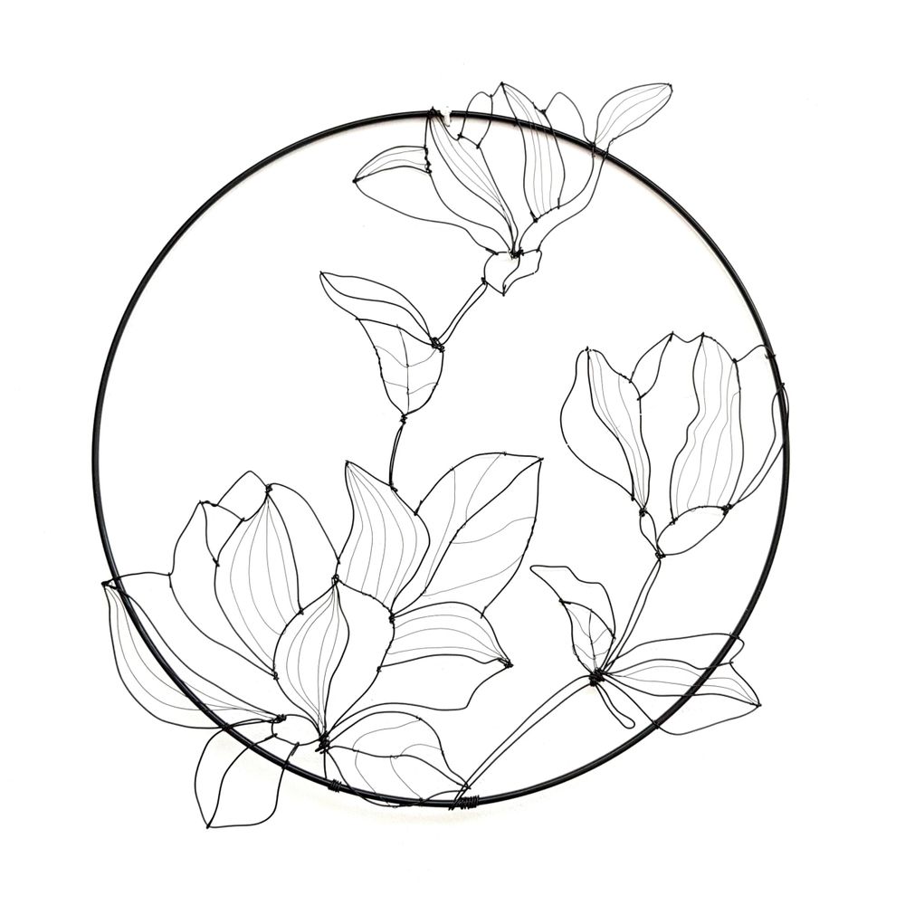 Decorative objects - WALL DECORATION - MAGNOLIA 30 CM - O'FIL DES RÊVERIES DE NANA