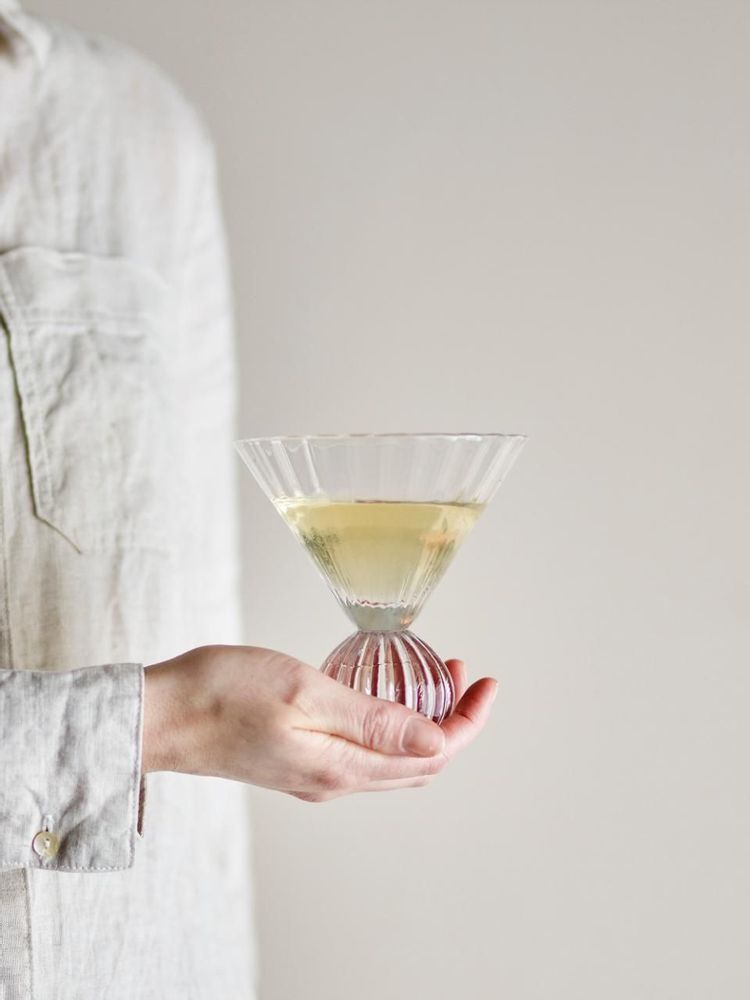 Glass - Taurin Cocktail Glass, Clear, Glass - BLOOMINGVILLE