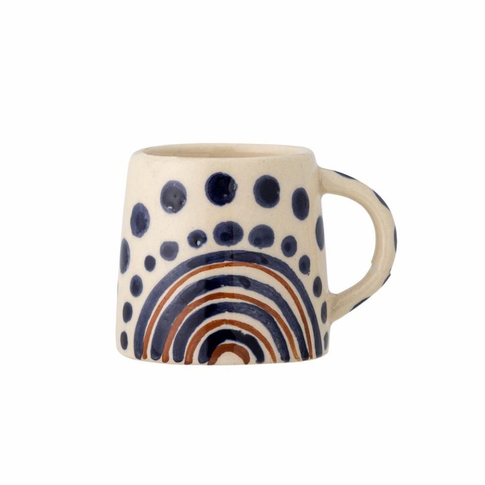 Tasses et mugs - Shama Tasse à expresso, Orange, Grès - BLOOMINGVILLE