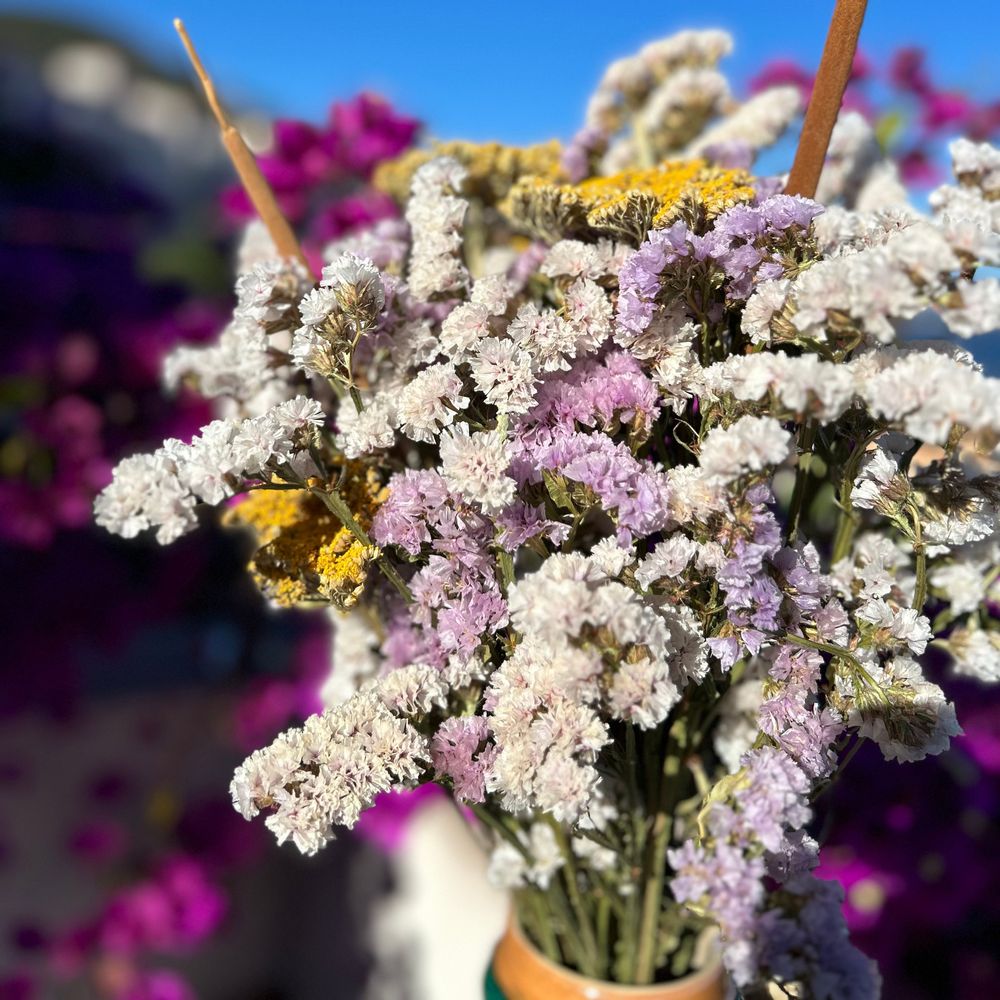 Floral decoration - Kirsis dried flowers bouquet - TERRA FIORA