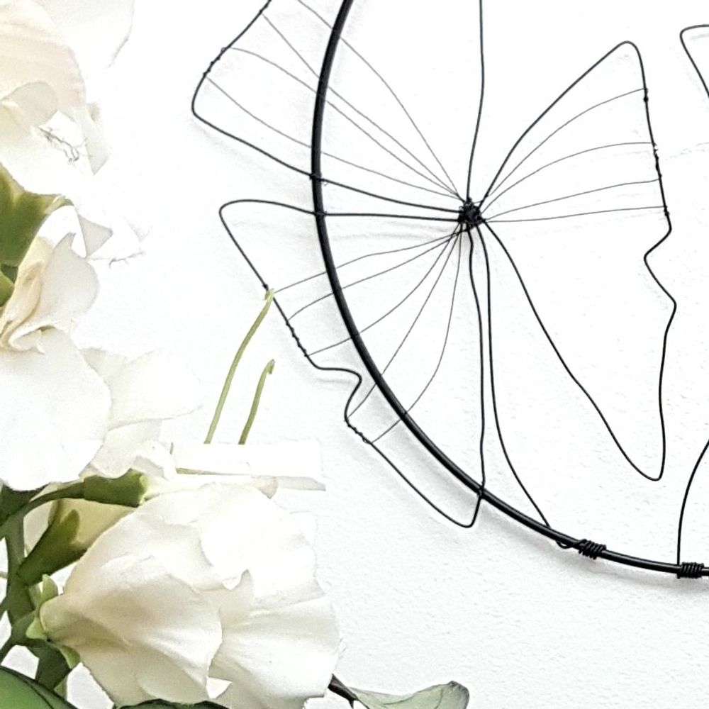 Objets personnalisables - DECORATION MURALE - OXALIS TREFLES 20 CM-- - O'FIL DES RÊVERIES DE NANA