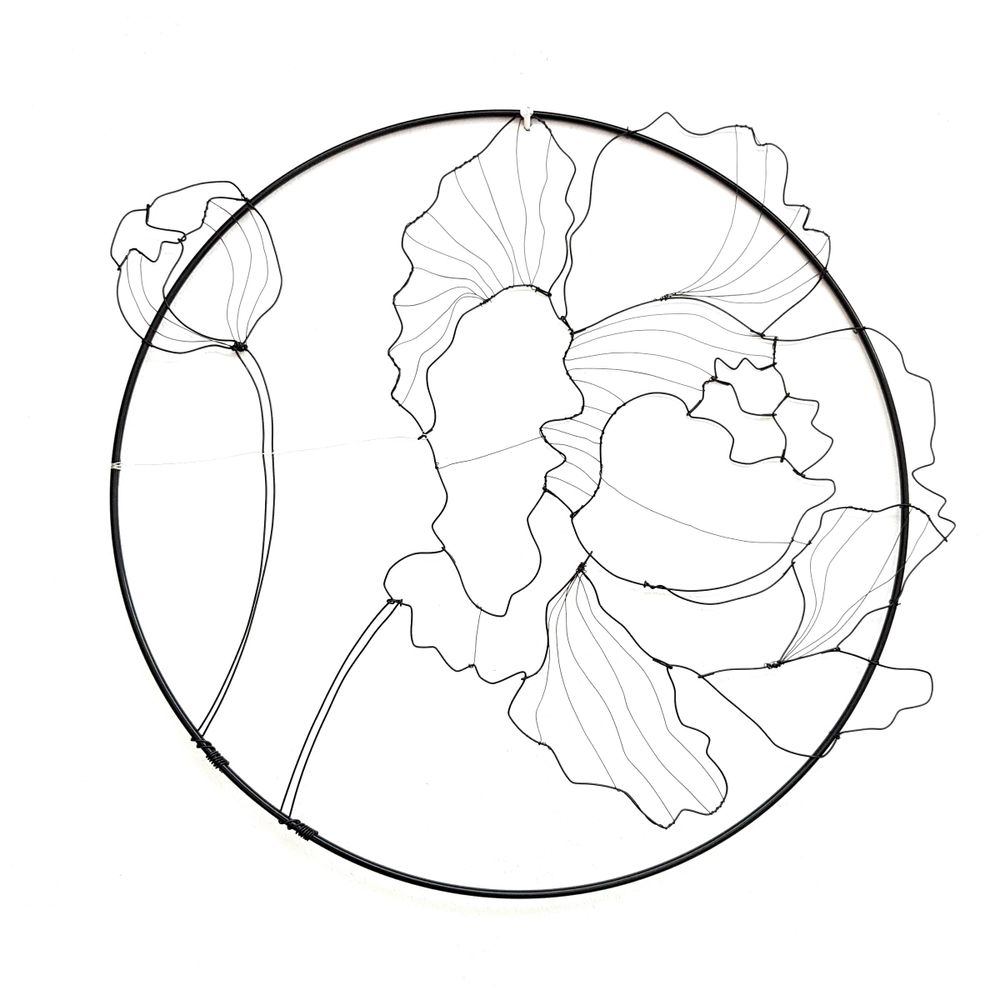 Decorative objects - WALL DECORATION - PIVOINE 30 CM - O'FIL DES RÊVERIES DE NANA