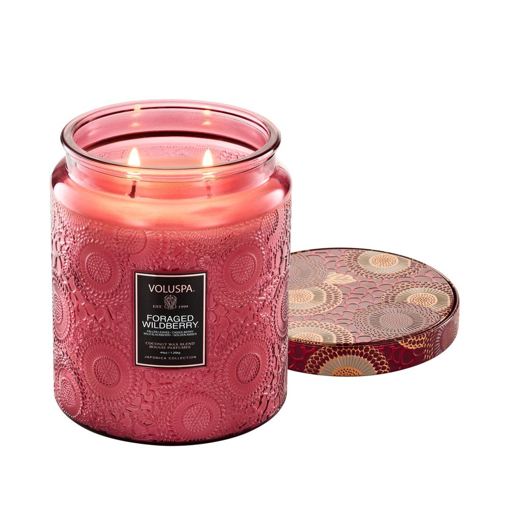Bougies - Foraged Wildberry Luxe Jar - VOLUSPA
