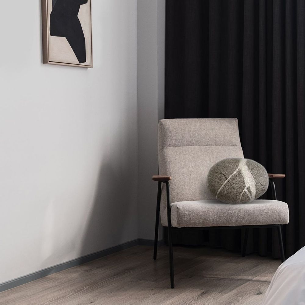 Objets design - Meuble pouf ottoman en laine "Haiku" - KATSU STONES