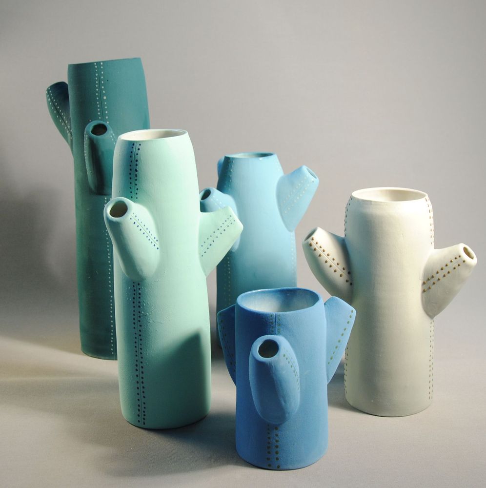 Vases - Vases Cactus - ATELIER TERRES D'ANGELY
