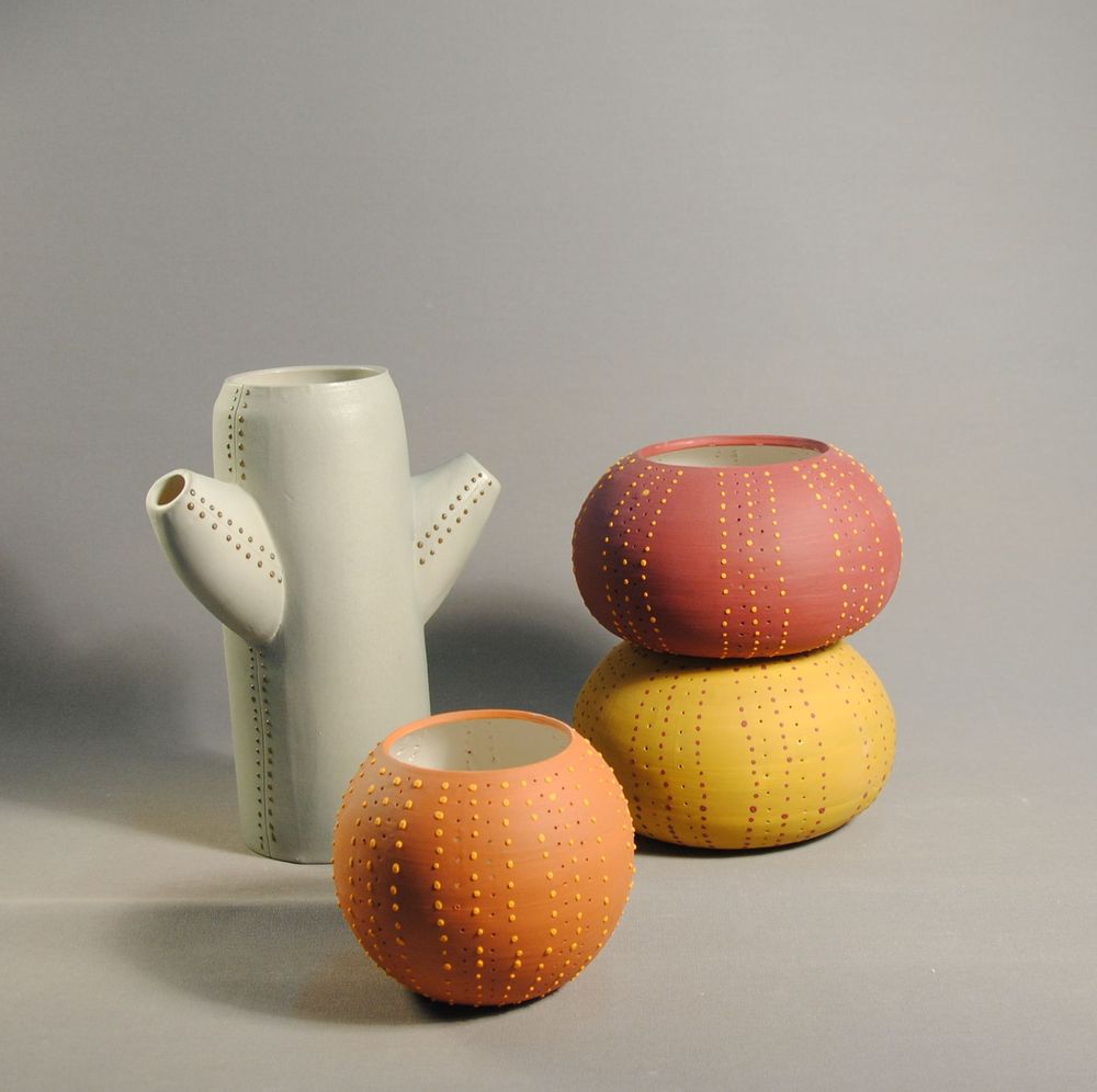 Vases - Vases Cactus - ATELIER TERRES D'ANGELY