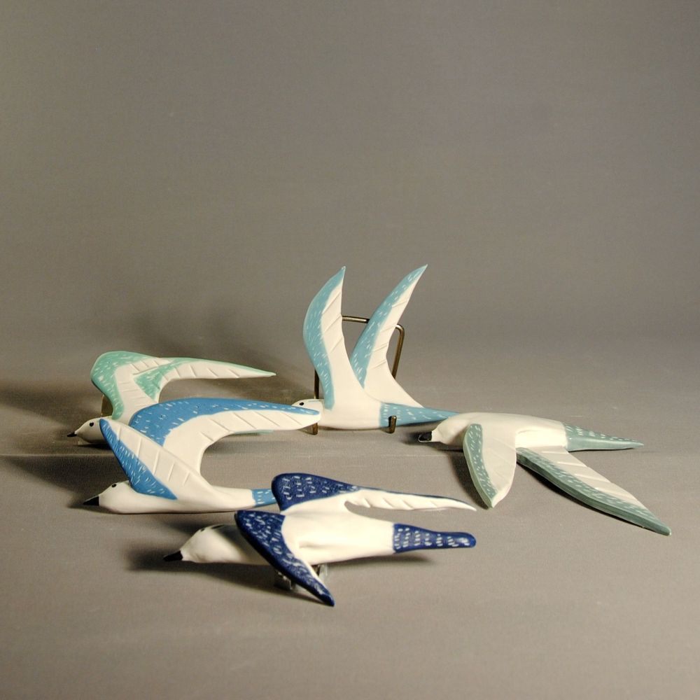 Assiettes de réception - Mouettes - ATELIER TERRES D'ANGELY
