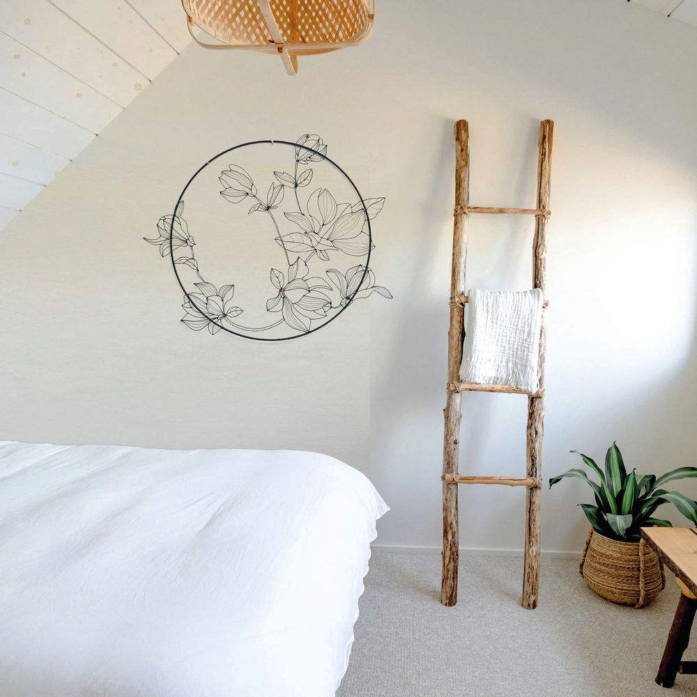 Chambres d'hôtels - DECORATION MURALE - MAGNOLIA 55 CM---- - O'FIL DES RÊVERIES DE NANA