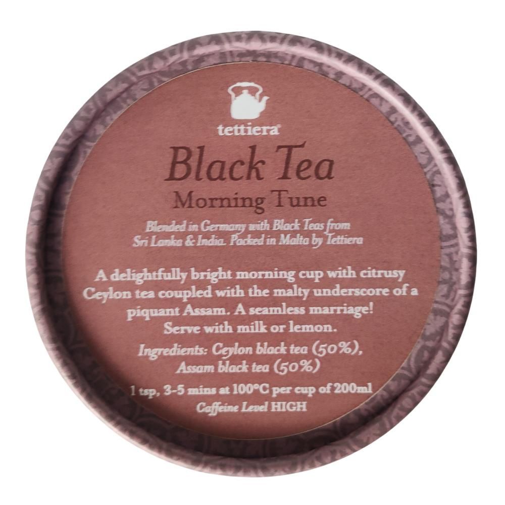 Coffee and tea - Tettiera Morning Tune Standard Tube 75g - TETTIERA