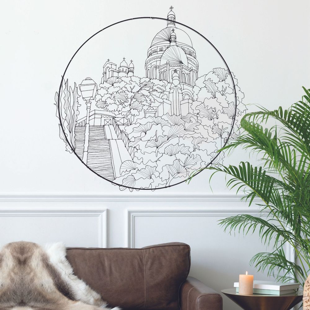 Objets personnalisables - DECORATION MURALE - FILOREVE PERSONNALISE--- - O'FIL DES RÊVERIES DE NANA