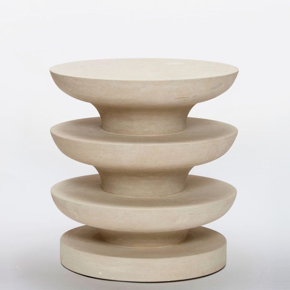 Design objects - Ondulation Stool - PIMAR ITALIAN LIMESTONE SPECIALIST