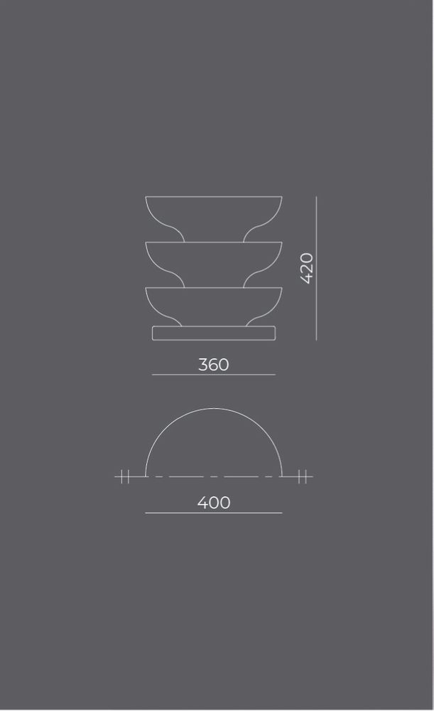 Design objects - Ondulation Stool - PIMAR ITALIAN LIMESTONE SPECIALIST