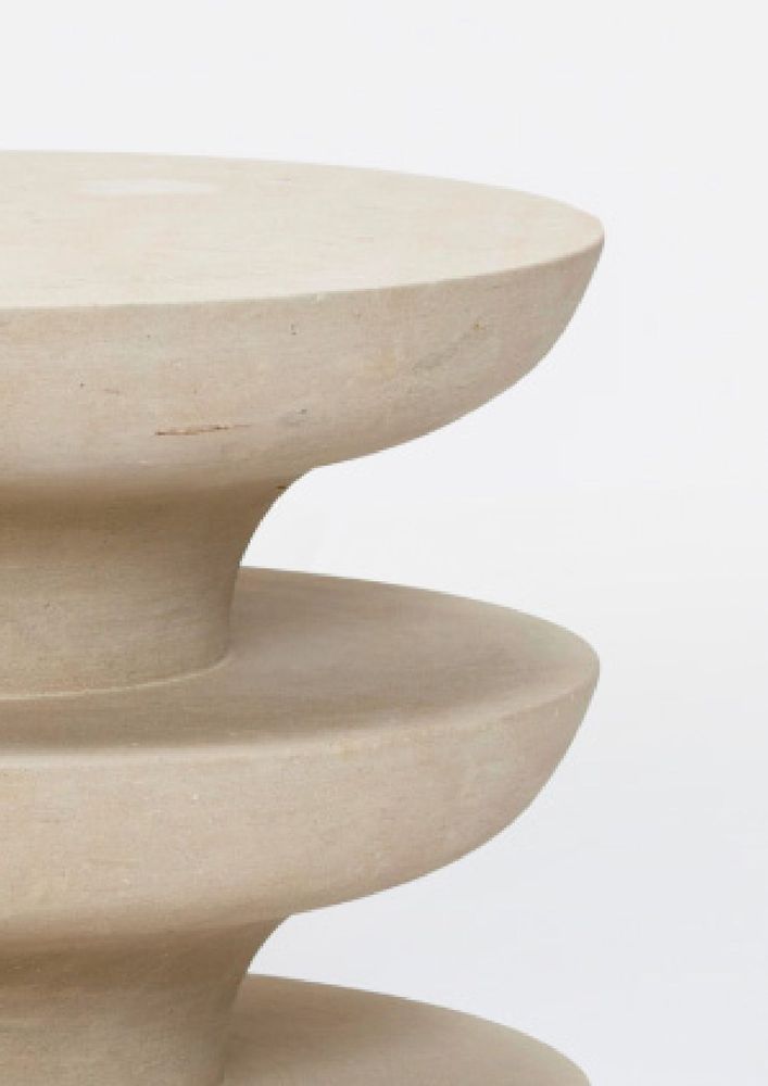 Design objects - Ondulation Stool - PIMAR ITALIAN LIMESTONE SPECIALIST