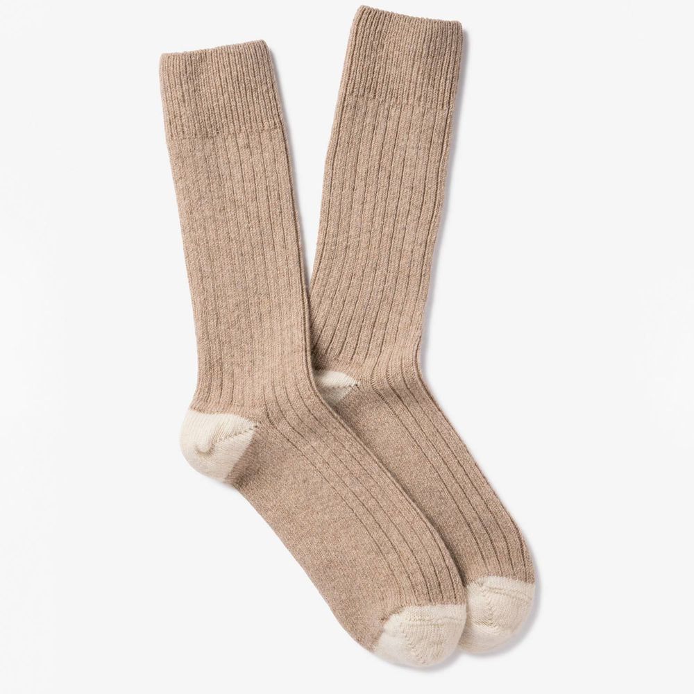 Chaussettes - CASHMERE Camel - ROYALTIES