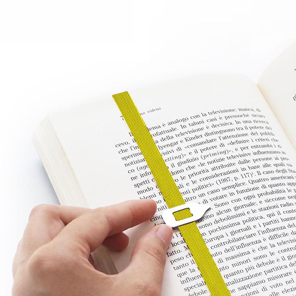 Papeterie - Marque-page, Lastword - Jaune - OZIO TIME