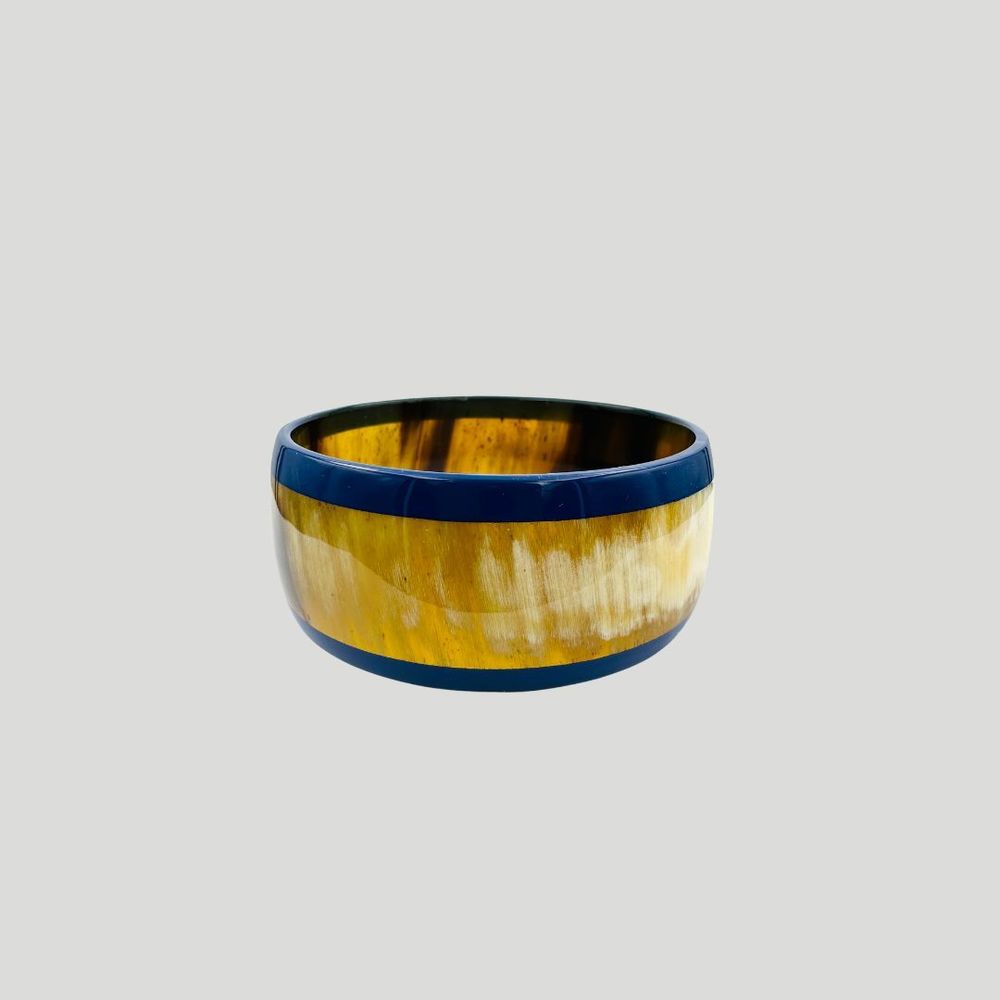 Bijoux - Bracelet Bangle BALTHAZAR (3CM) Bleu - ATELIER1811