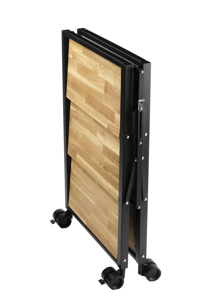 Meubles de cuisines - FOLDY Desserte de cuisine pliable en bois de chêne massif - LEGNOART