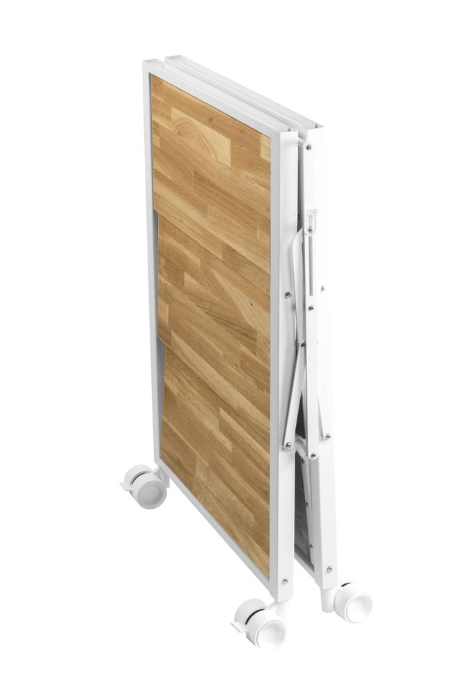 Meubles de cuisines - FOLDY Desserte de cuisine pliable en bois de chêne massif - LEGNOART
