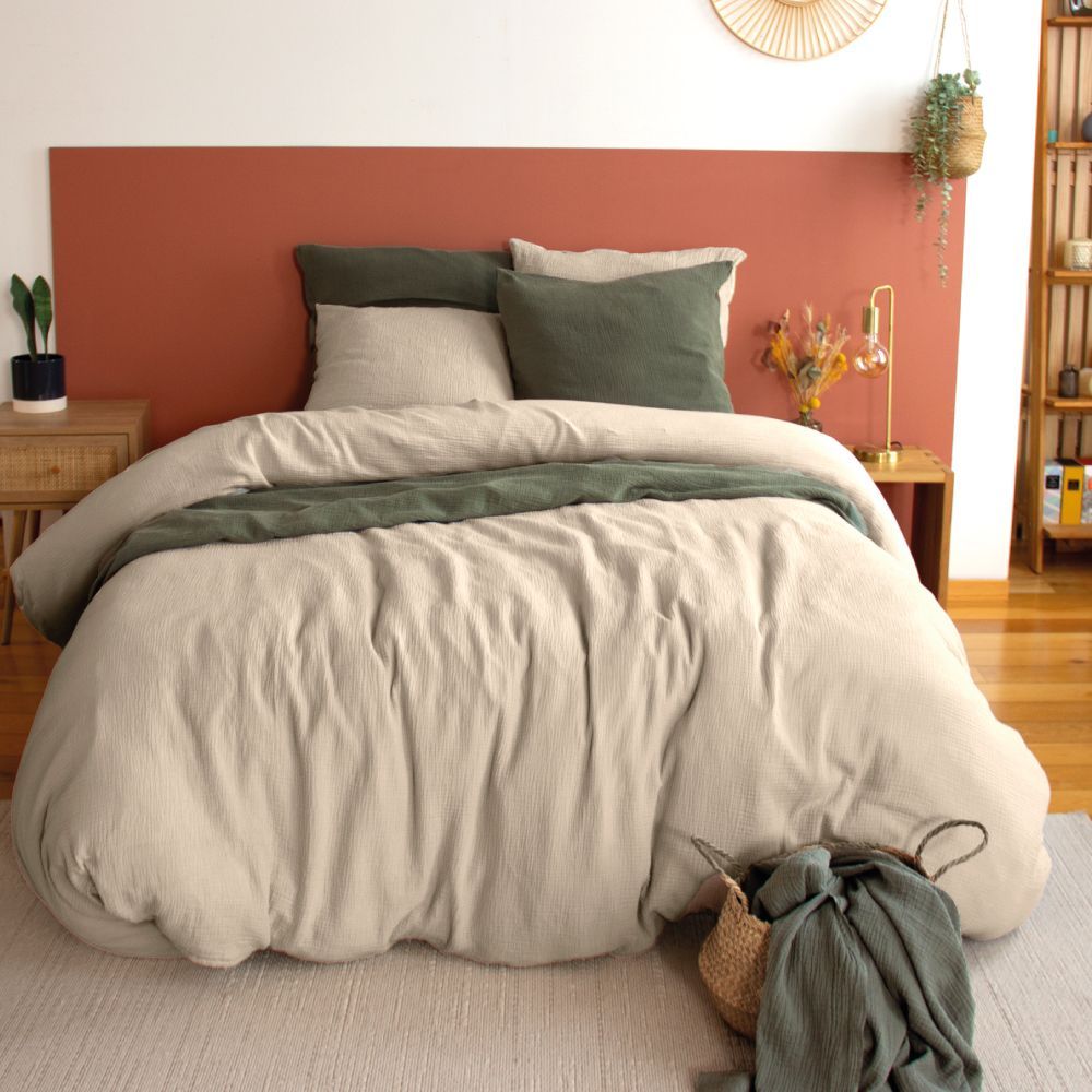 Linge de lit - Parures de lit unies - COTE DECO