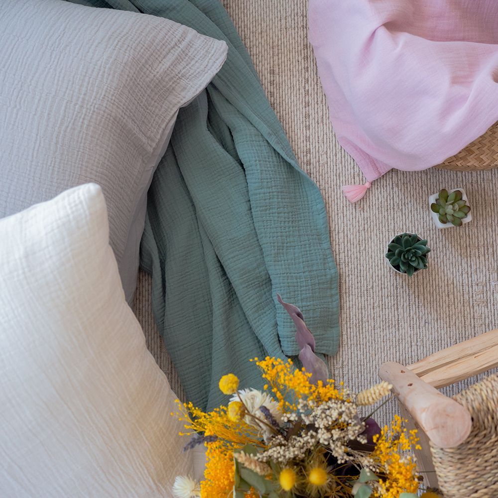 Linge de lit - Parures de lit unies - COTE DECO