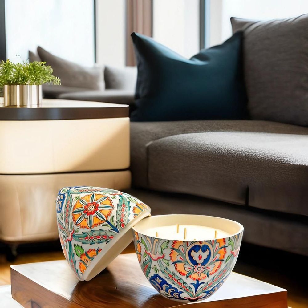 Decorative objects - ANDALUSIAN EGG - NOUR BOUGIE