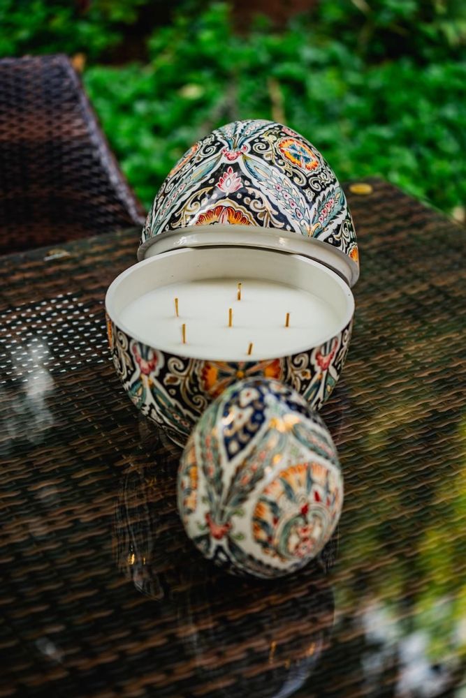 Decorative objects - ANDALUSIAN EGG - NOUR BOUGIE